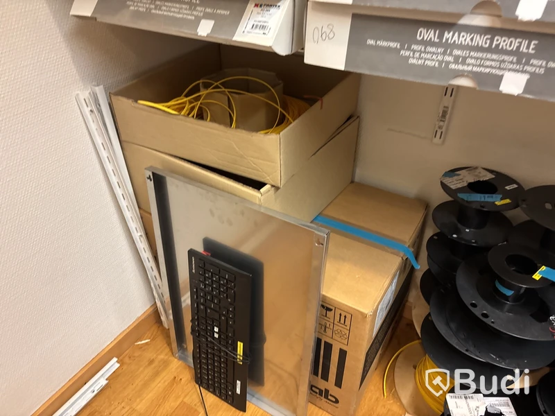 Parti material för kabelmärkning