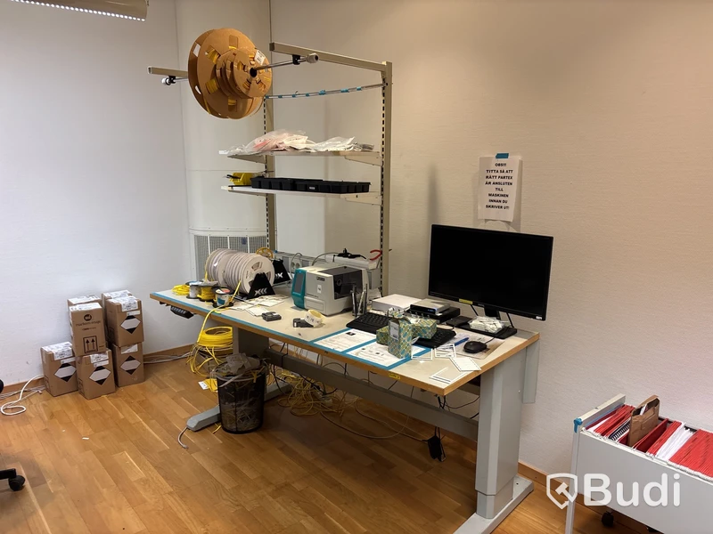Arbetsstation för kabelmärkning