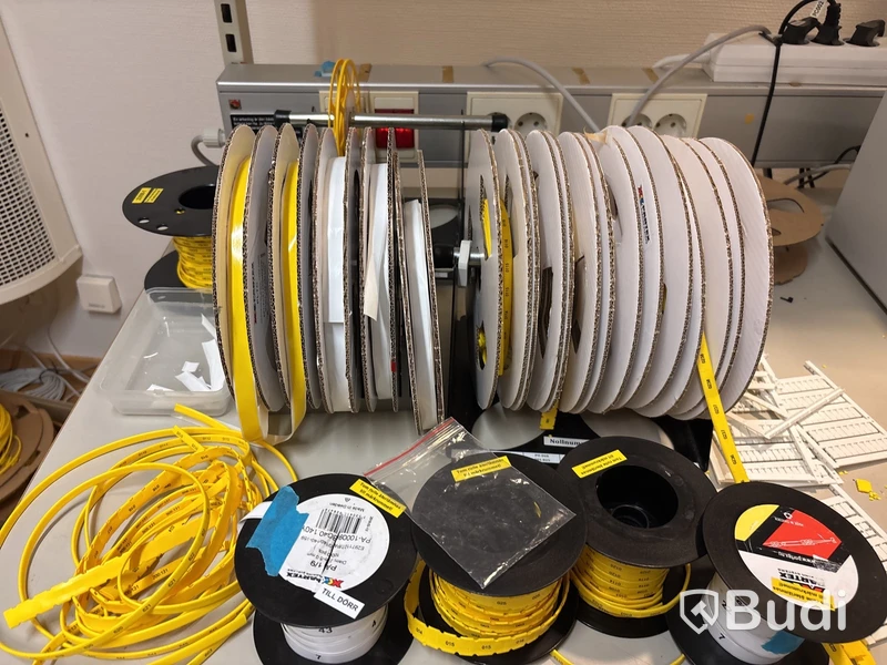 Arbetsstation för kabelmärkning