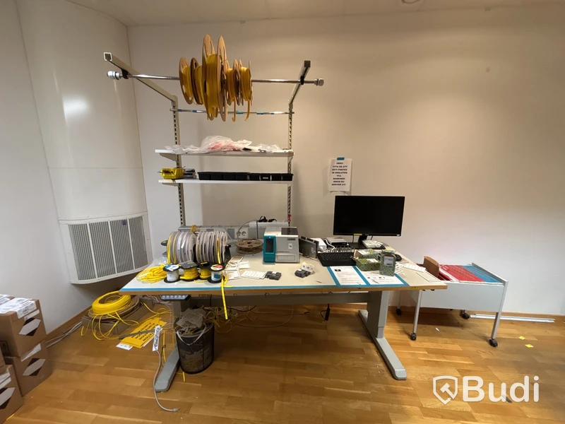 Arbetsstation för kabelmärkning