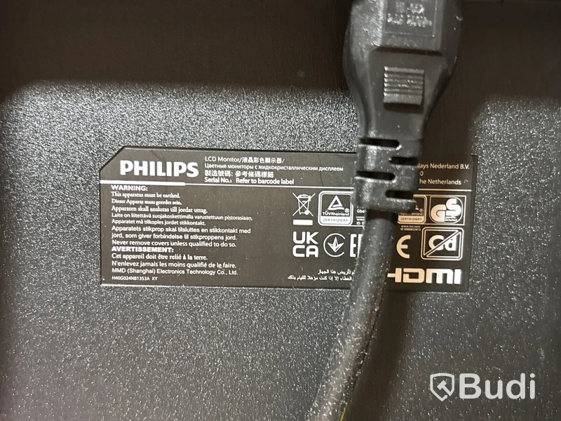 3 st monitorer Dell & Philips