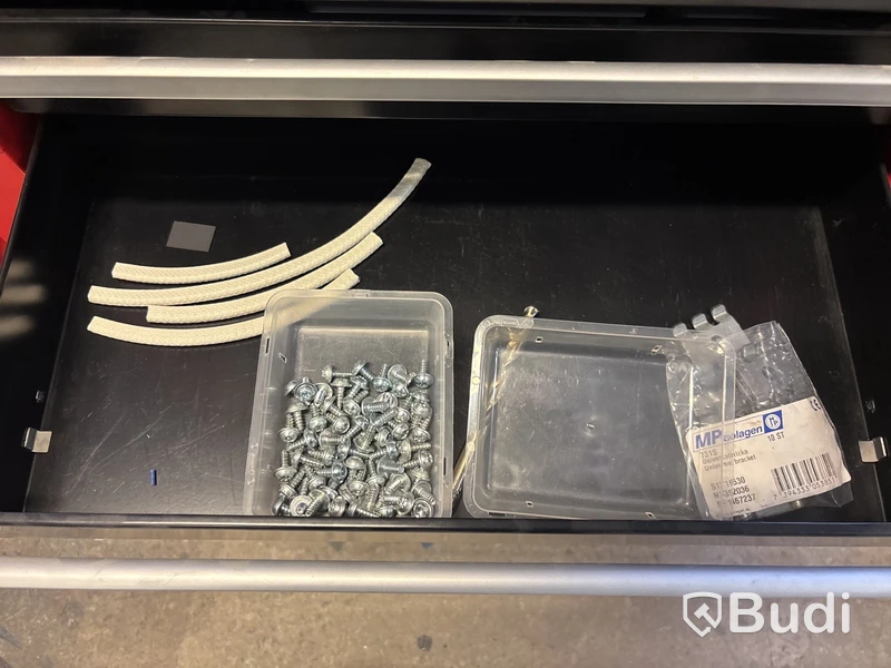 Verktygsvagn Wurth med innehåll