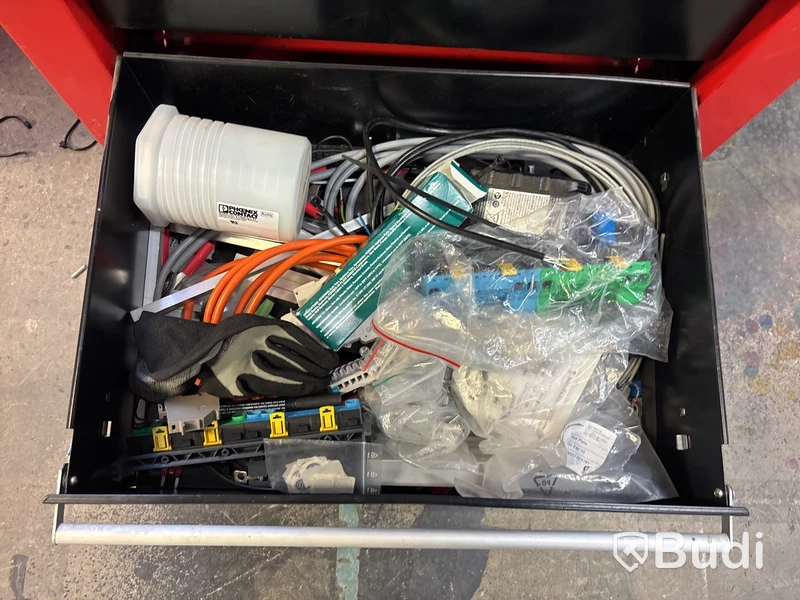 Verktygsvagn Wurth med innehåll