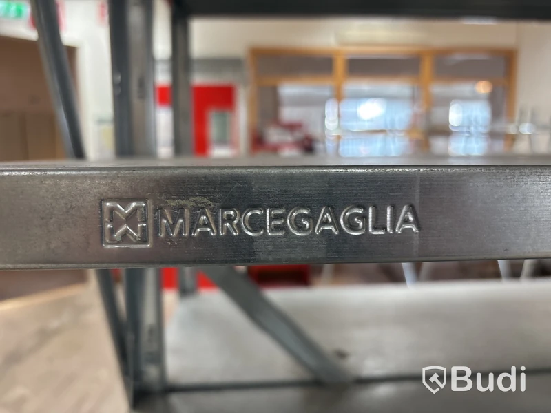 4 st Plåthyllor Marcegaglia