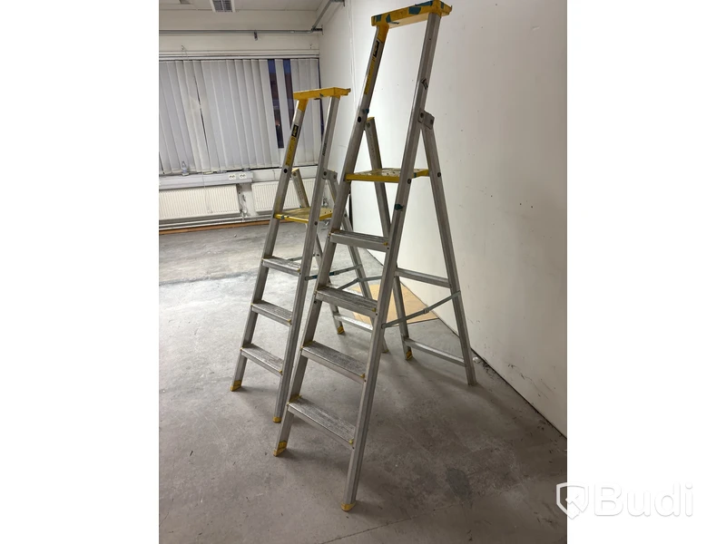 2 st aluminiumstegar Wibe