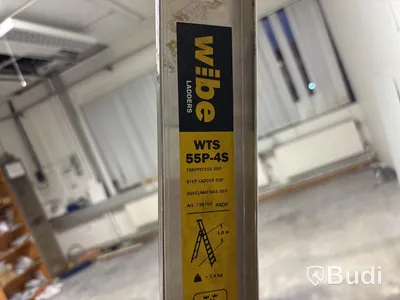 2 st aluminiumstegar Wibe