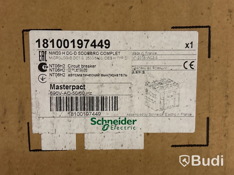 4 st Scheider Masterpact