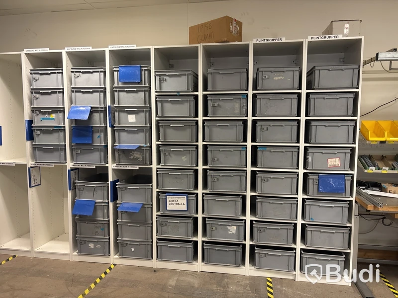 55 st stabelbara plastbackar - 40x60x22