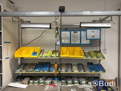 Plintstation med arbetsbord & pneumatisk skruvdragare