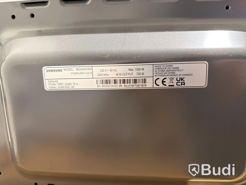 Mikrovågsugn Samsung MS23A3010AH, 2022