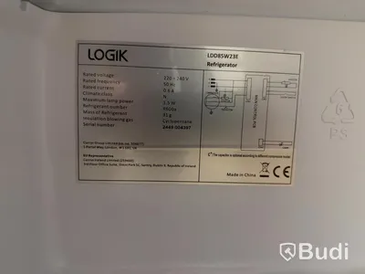 Kylskåp Logik LDDB5W23E