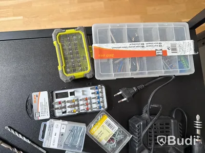 Verktygsparti, blandade verktyg och tillbehör