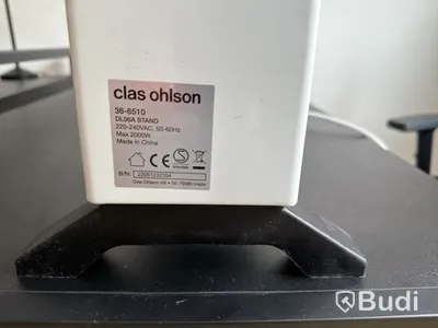 Elradiatorer Clas Ohlson, 2 st, 2000 W