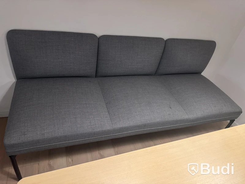 3-sits soffa Fora Form, 191x65 cm, säteshöjd 46 cm