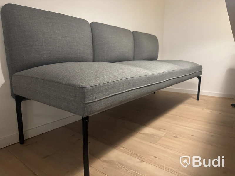 3-sits soffa Fora Form, 191x65 cm, säteshöjd 46 cm
