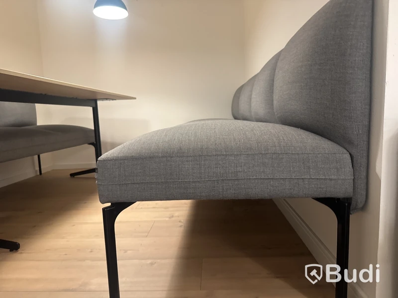 2-sits soffa Fora Form, 127x65 cm, säteshöjd 48 cm