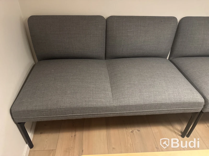 2-sits soffa Fora Form, 127x65 cm, säteshöjd 48 cm