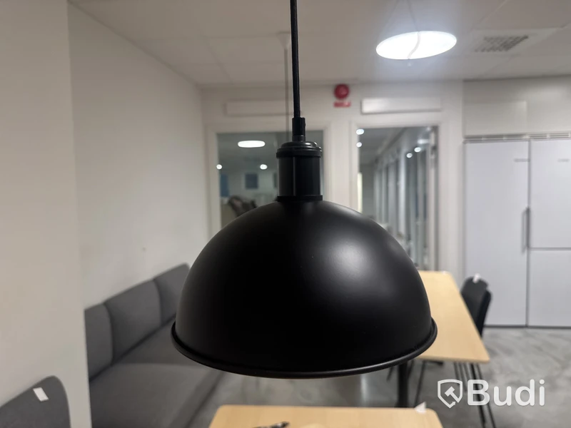 Takhängande lampa Søren Rose Studio, Ø 25 cm, mattsvart
