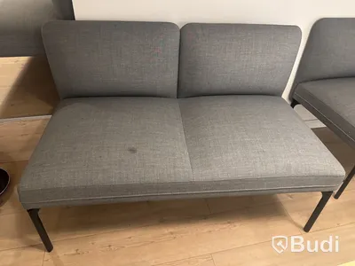2-sits soffa Fora Form, 127x65 cm, säteshöjd 48 cm