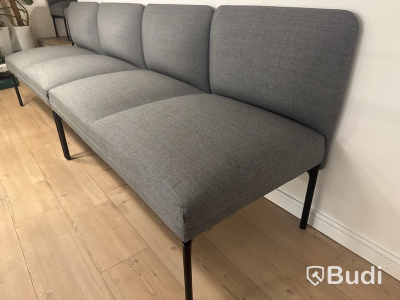 2-sits soffa Fora Form, 127x65 cm, säteshöjd 48 cm