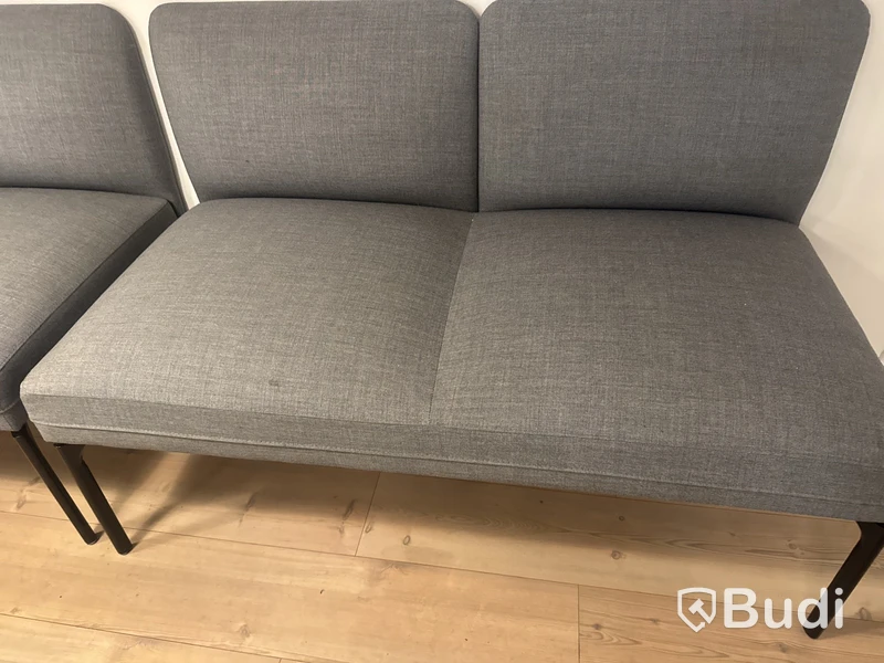 2-sits soffa Fora Form, 127x65 cm, säteshöjd 48 cm