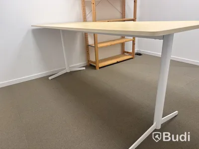 Matbord/konferensbord Edsbyn, stålben, 180x70 cm