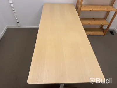 Matbord/konferensbord Edsbyn, stålben, 180x70 cm