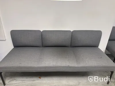 3-sits soffa Fora Form, 191x65 cm, säteshöjd 46 cm