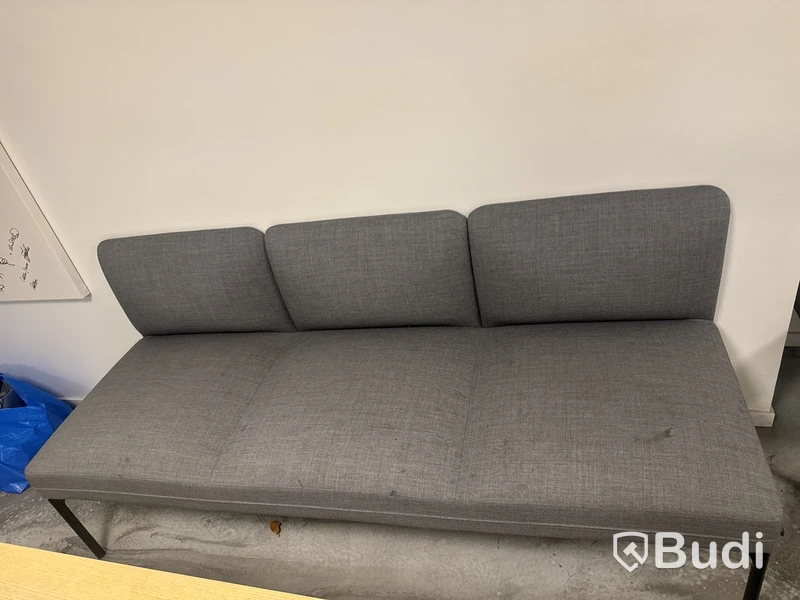 3-sits soffa Fora Form, 191x65 cm, säteshöjd 46 cm
