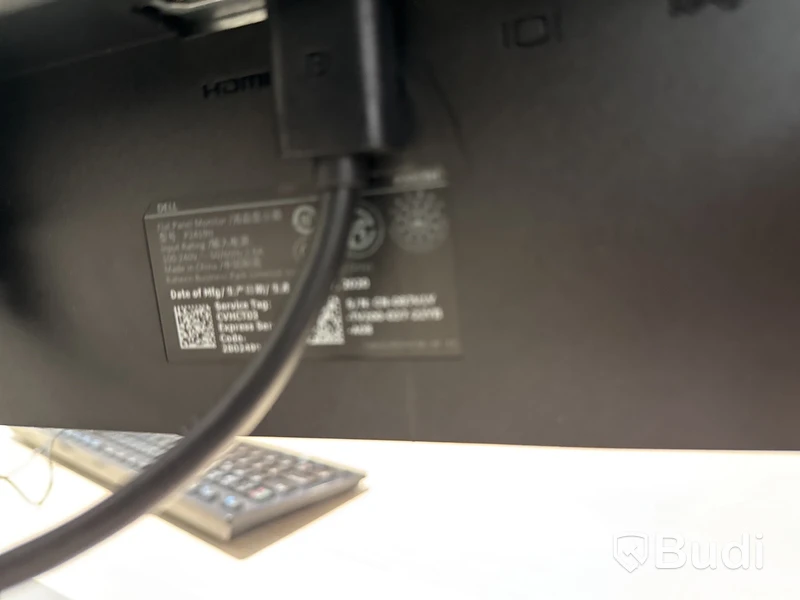 4 st. Dell skärmuppsättningar med dubbla skärmar bordsstativ, USB-C-hubb