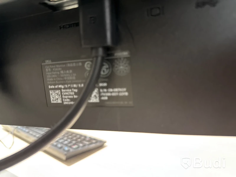 4 st. Dell skärmuppsättningar med dubbla skärmar bordsstativ, USB-C-hubb