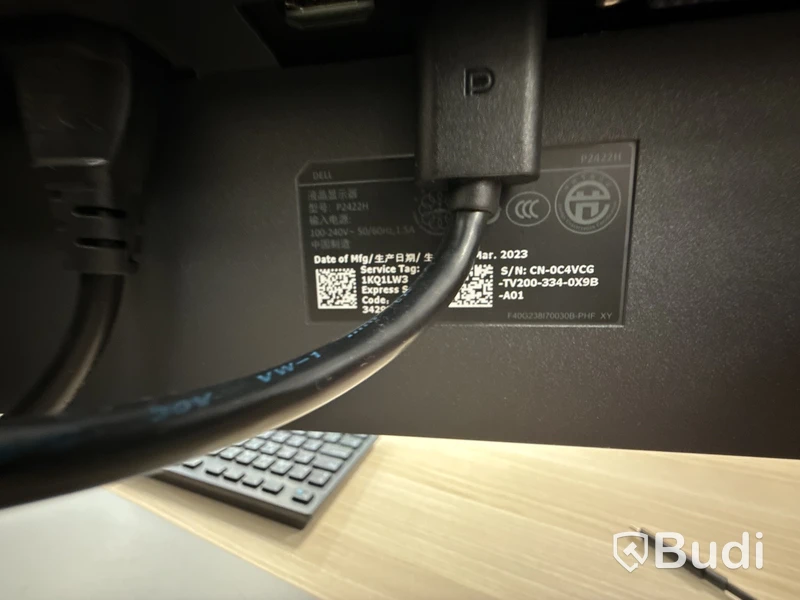 6 st. Dell-skärmuppsättningar med dubbla skärmar bordsstativ, USB-C-hubb