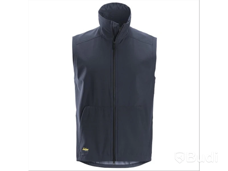 SOFTSHELLVÄST SNICKERS 4505, VINDTÄT GRÅ STL. 2XL