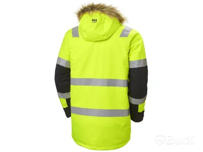 VINTERPARKAS HH 71393-369 ALNA, 2.0 VARSEL GUL STL. M