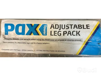 4 st. Hjuladapter för höjdjust. zarges 42794 just 65mm t pax
