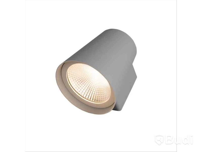 VÄGGARMATUR 25W 2020LM 3K GRÅ IP65, CONE