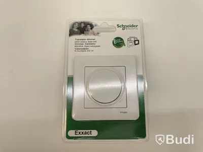 3 st. Transistordimmer, Schneider electric, olika sorter.
