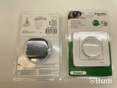 3 st. Transistordimmer, Schneider electric, olika sorter.