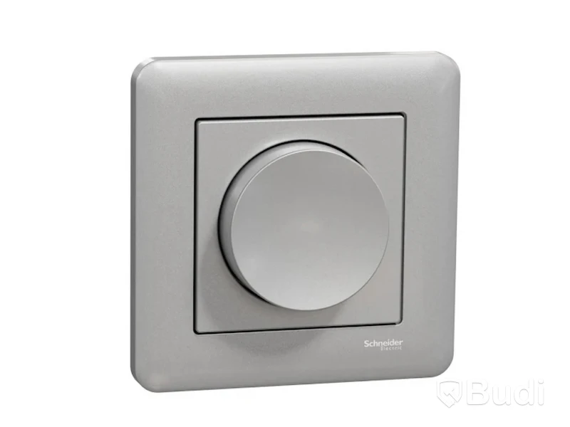 3 st. Transistor dimmer Schneider electric, Exxact, 315W vrid, Metallic