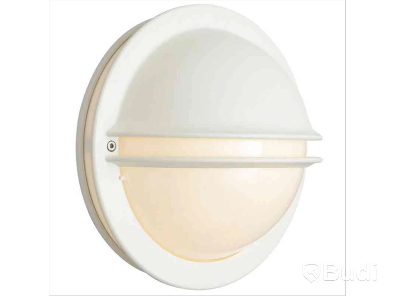 VÄGGARMATUR NORLYS, BERLIN 611, VIT, LED, E27 IP54