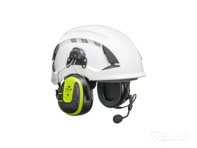 HÖRSELKÅPA PELTOR WS ALERT X, HJÄLMFÄST MRX21P3E4WS6 APP GUL