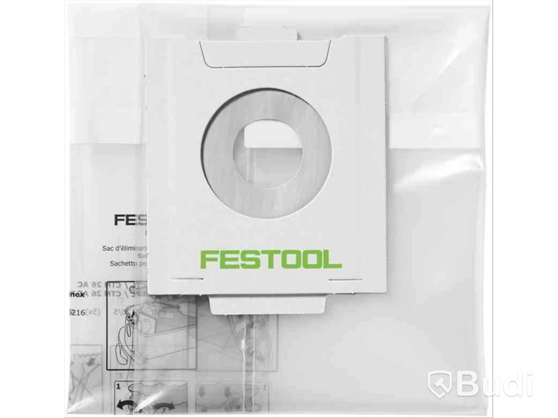 2 st. Förp. FILTERSÄCK FESTOOL ENS-CT, 26 AC