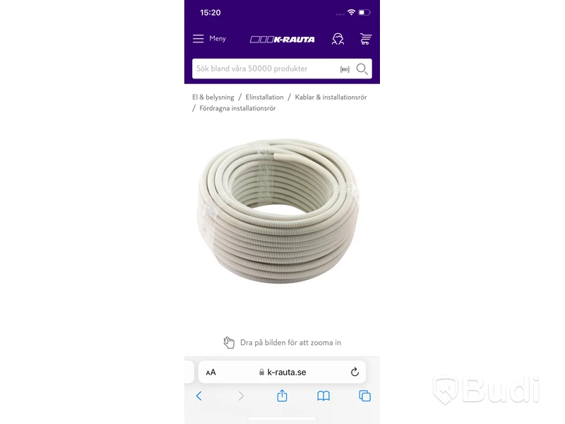 Flexrör 16Mm Med Fk5G1,5 25M