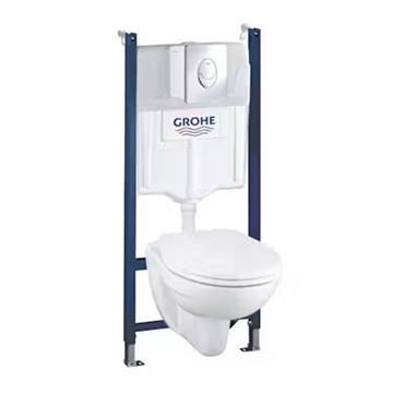 (NY) Komplett WC-paket Grohe, Solido Set 4in1