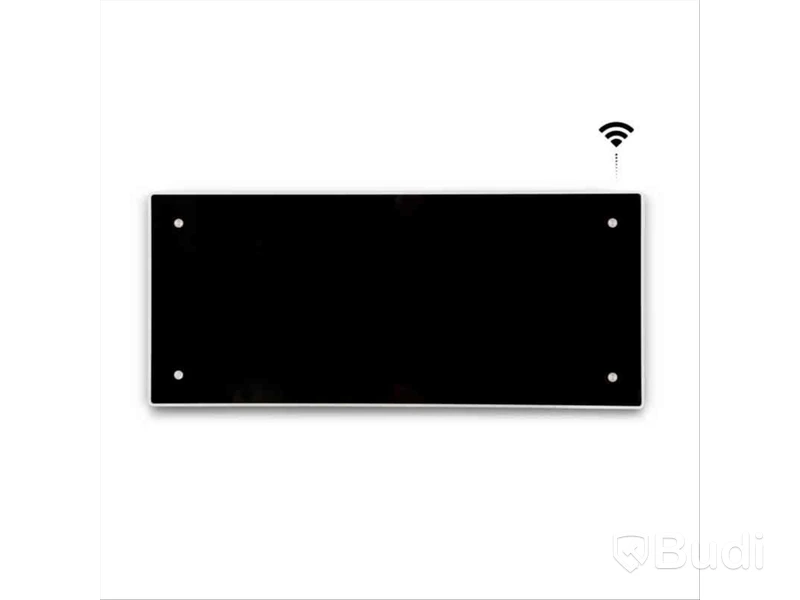 Radiator Adax, Clea H 06 WT, 600W 400V, Svart