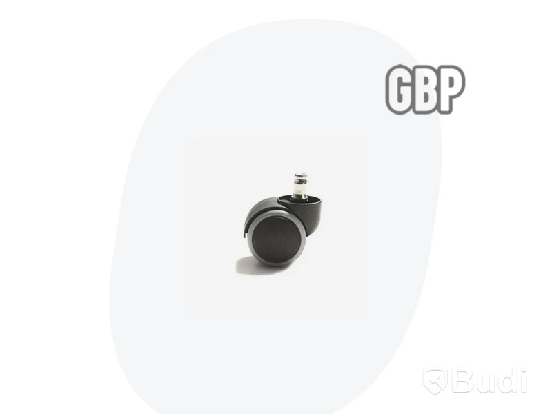 5 st. Hjul med PU-bana, GBP 411153001, 50 mm
