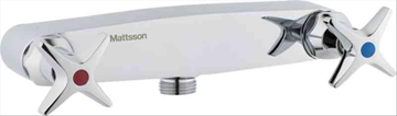 (NY) Duschblandare FM Mattsson, Rogen, 2-grepp .160C/C, anslutning ned,. 3153-0000