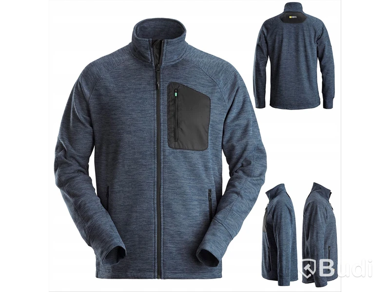 Fleecetröja Snickers FlexiWork Polar Navy STL. L