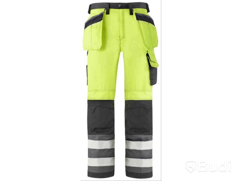 MIDJEBYXA SNICKERS 3233 GULSVART VARSEL KL2 HF STL. 108