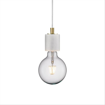 2 st. Taklampa Nordlux Siv Marmor E27 Vit 
